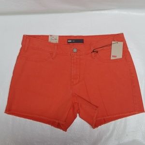 NEW Levi's Cut Off Stretch shorts 12